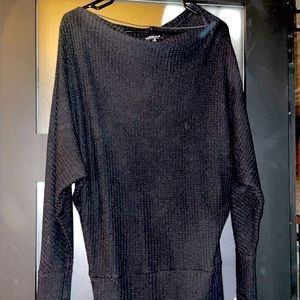 Fashion Nova off the shoulder knit sweater dress